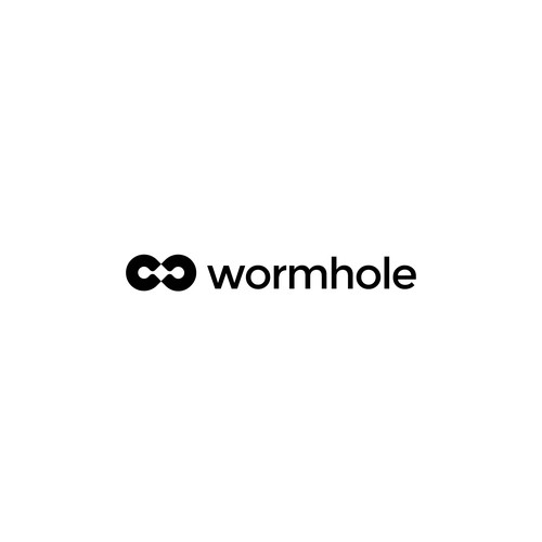 Wormhole Protocol Logo Design Design by Cosmin Virje