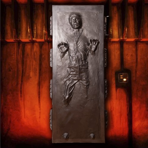 Han Solo In Carbonite Image Design Needed Illustration Or