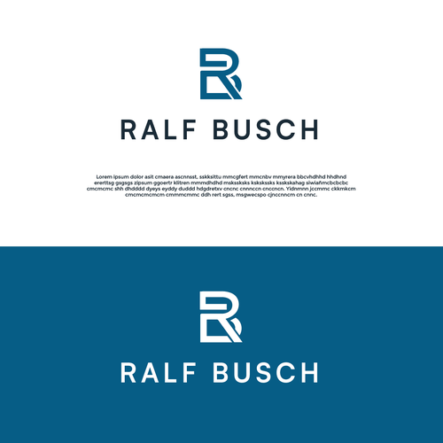 Designs | Ralf Busch Logo for Letter and Business Card | Logo design ...