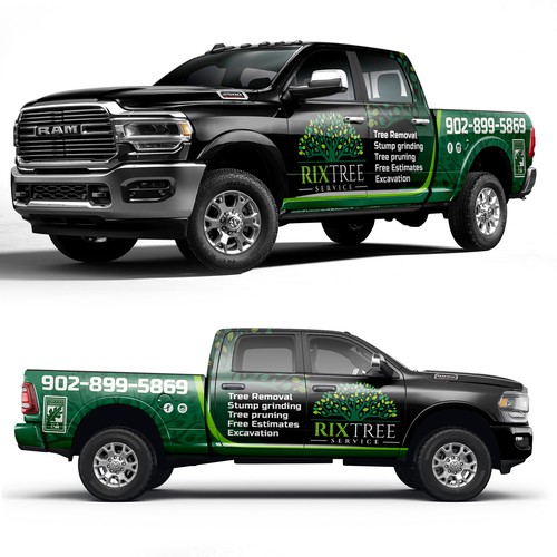 Truck wrap design Design by ssrihayak