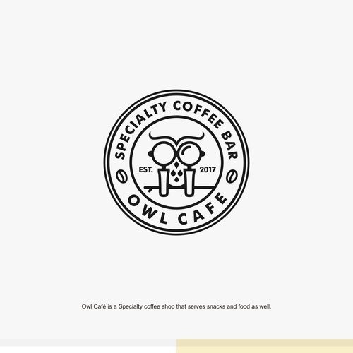 a new coffee shop logo design "owl cafe" Diseño de Agyahm°