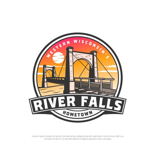 Western Wisconsin's Hometown - River Falls - Tourism Logo Needed Design by Altaris Design