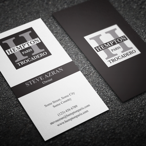 Business card contest entry by sashadesigns