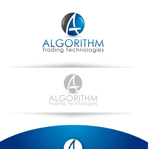 logo and business card for Algorithm Trading Technologies Design by eye_window