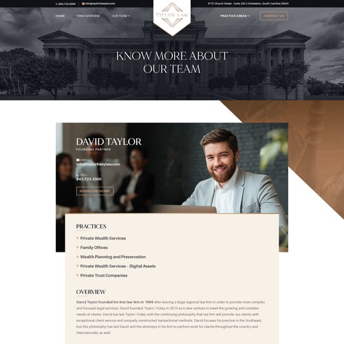 Taylow.Law Website and Software Platform Design by Jasmin_A (AMPLE)