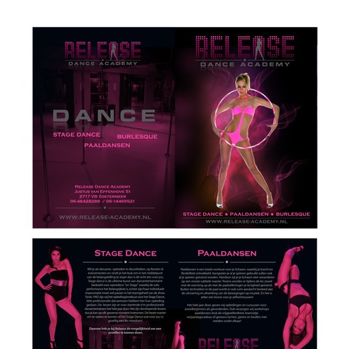 Design di postcard or flyer for RELEASE Academy - http://www.release-academy.nl di FaFarikula