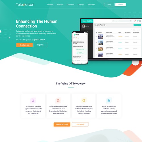 Redefining the customer service experience, enhancing the human connection! Design by Realysys