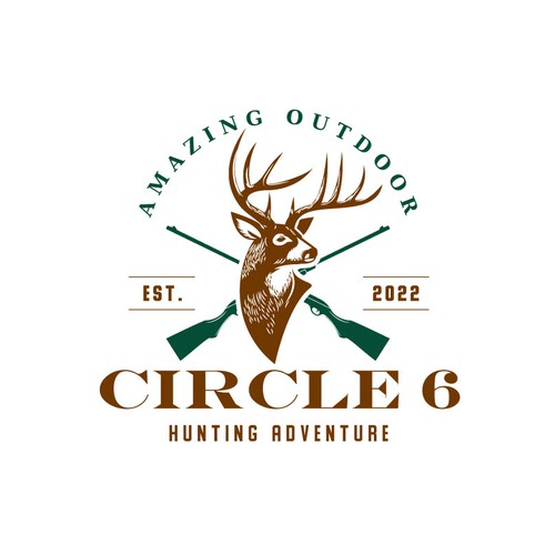 New Logo for an amazing outdoor hunting adventure called Circle 6 Design by designer-98