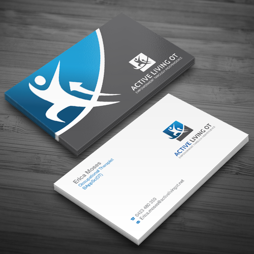 Business cards - occupational therapist Design by fastdesign86