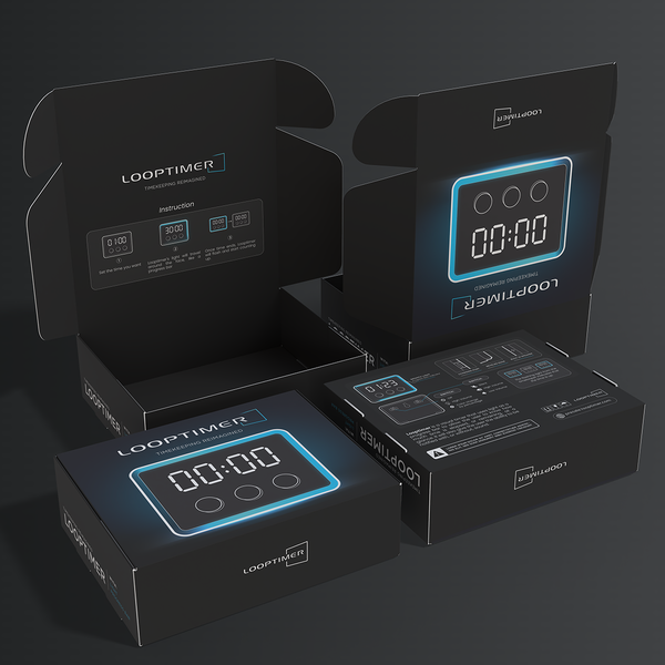 Design packaging box for Looptimer