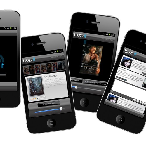Create the next mobile app design for Buzz It Ontwerp door +Matt Bautista