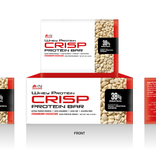 Design a Display Box that holds 12 Protein Bars Design by N_B