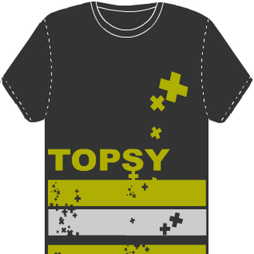 T-shirt for Topsy Réalisé par mindperson