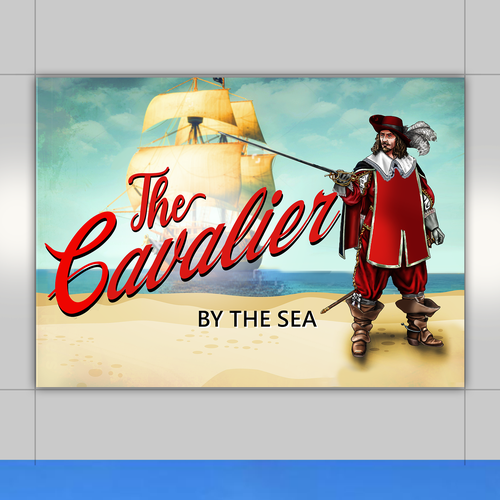 Oceanfront Hotel Signage - Vintage w/slight Modern design Design by Vivid Project