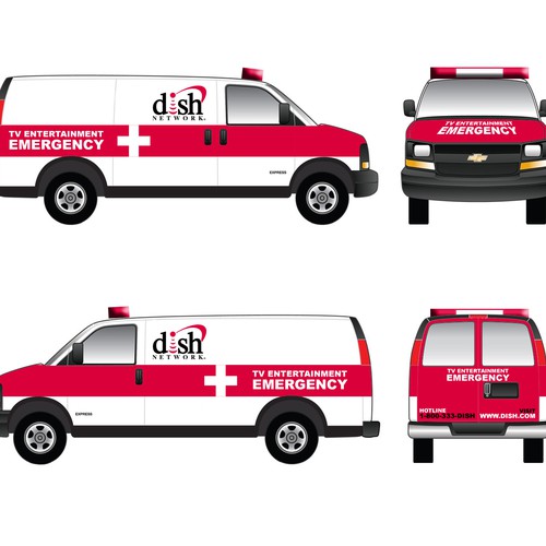 V&S 002 ~ REDESIGN THE DISH NETWORK INSTALLATION FLEET Design by phobia.x