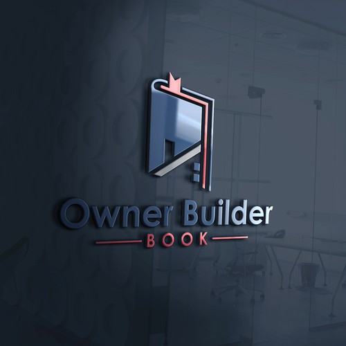 The New Owner Builder Book Logo Design by Creator Hub