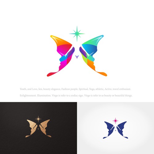 Create elegant and CREATIVE logo for Virgo(Zodiac) thanks!!! Design by Wiell