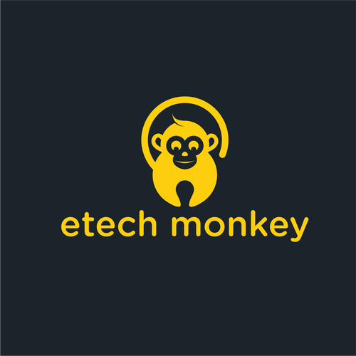 Design a bright, fun logo for a technology and sustainability blog with a monkey mascot! Design by symphony™