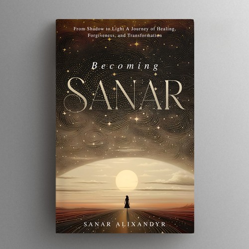 Book Cover Design (Becoming Sanar) Design by Vindy.EOC