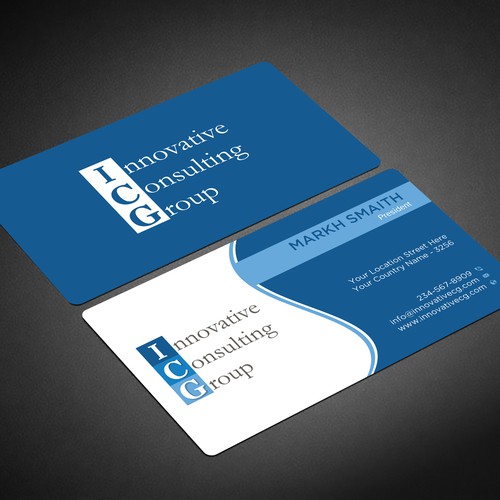 Design di ICG Business Cards di Brandmaker artist