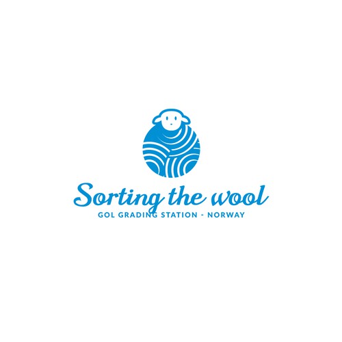 At the Gol Grading Station - sorting Wool in Norway Design von Great.In