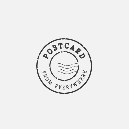 Postcards from Everywhere Logo Design by emilidea