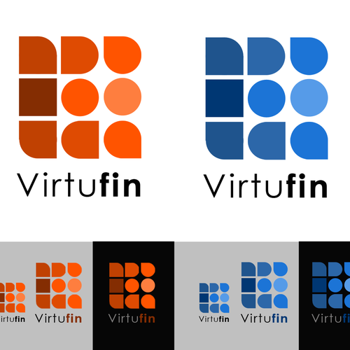 Help Virtufin with a new logo Réalisé par Inkedglasses GFX