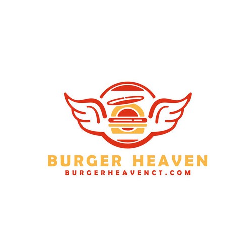 Burger Heaven high quality food logo for main building signage Design by Arfian Huda