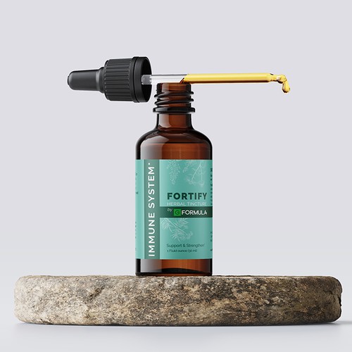 Herbal Tincture Label that Stands OUT! Design by ARC_design