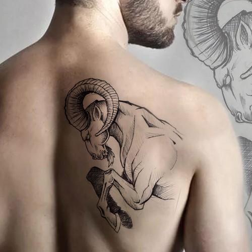 ram tattoo