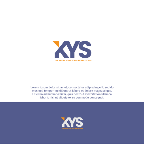 Logo for suppliers data platform Réalisé par Biru Langit Studio