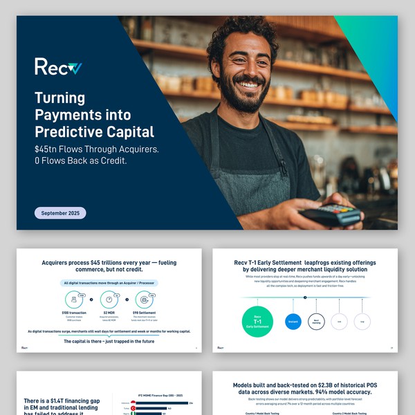 Sleek Investor Presentation for a Financial Company