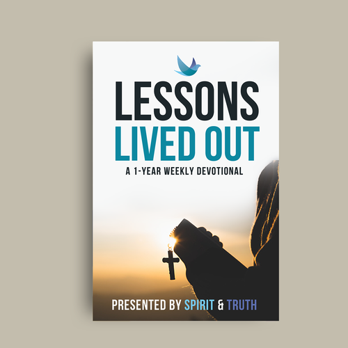 We need a captivating cover for our 1-year Devotional! Design by Nat Pearl Designs