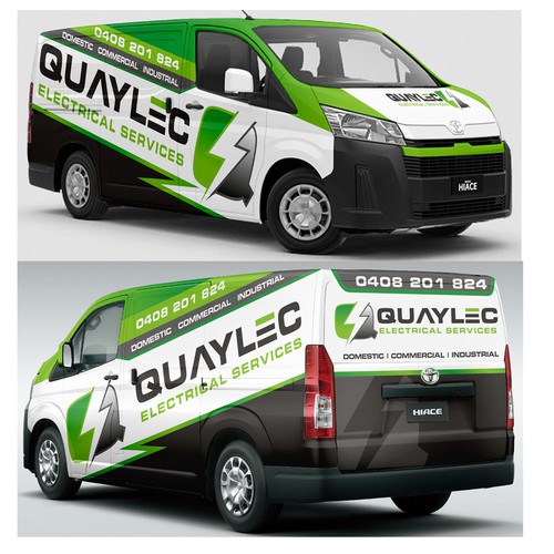 NEW Vehicle art work design Electrical Contractor Design by Anugerah ilahi