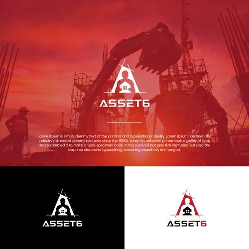 Asset 6 construction logo contest Design by Lucky ❤