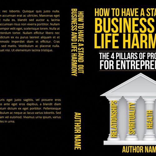 Create an Epic book cover for entrepreneurs looking to achieve true prosperity Design by Bite My Cookie