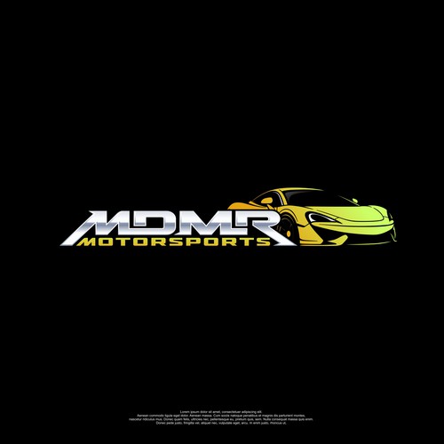 logo Design For MDMR MotorSports Design von the.yellowmortar