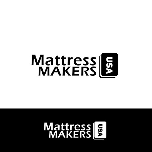 Logo design for b2b USA mattress company Design by ArtBeats