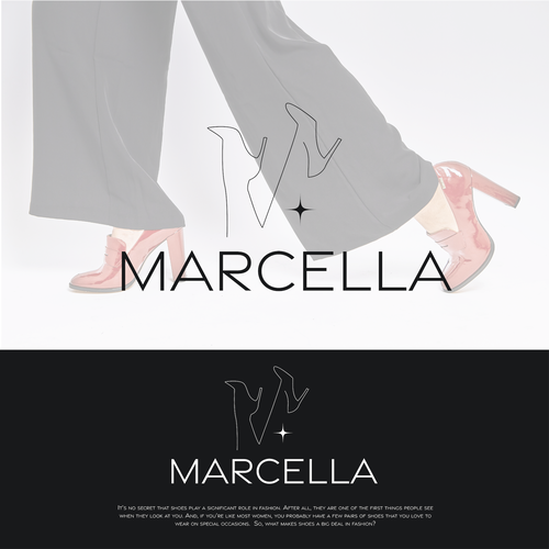 Women shoes brand logo design Design by noharm.ony design