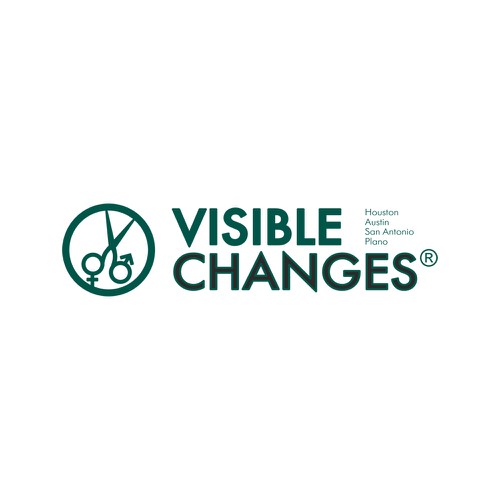 Create a new logo for Visible Changes Hair Salons Réalisé par Eugeny Kot