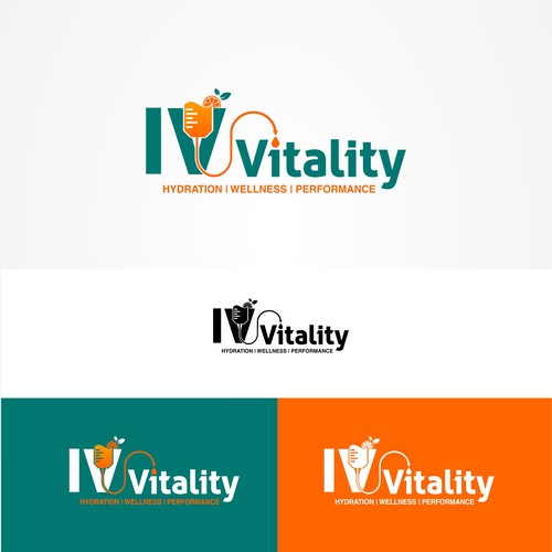 IV Vitality (mobile IV hydration drip bar)  Design by Nahlino