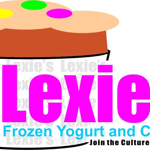 Lexie's™- Self Serve Frozen Yogurt and Custard  Diseño de tyo16