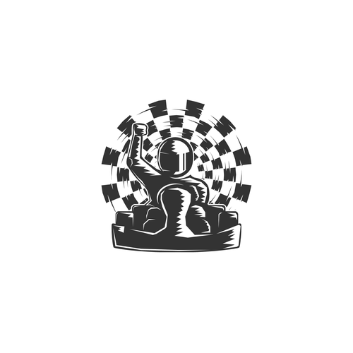 Go-Kart Race logo for a championship belt Design by La Vuente Todo