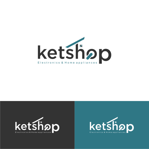 Electronics, IT and Home appliances webshop logo design wanted! Design by * Frog Stone *