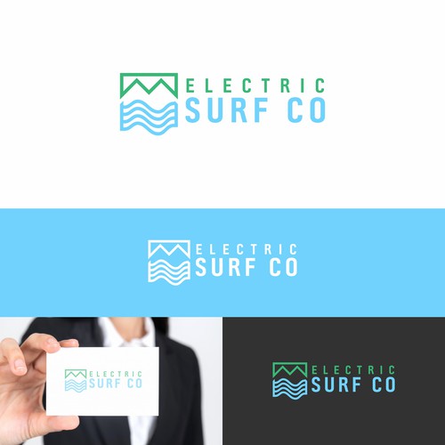 Electric Surf Co - design a fun lifestyle brand! Design by SPECTAGRAPH