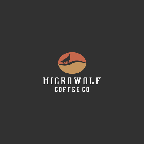 Microwolf Coffee logo Design by cucuque design