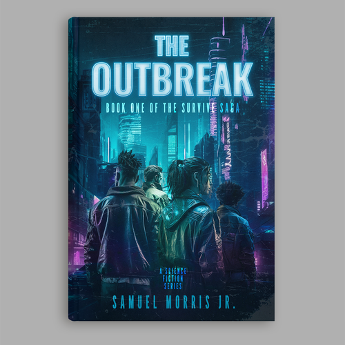 Sci-fi book cover with horror elements needed. Design by ZeppelinDG