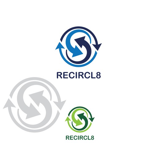 Recycling Company Logo Design Design by I_Isnaini