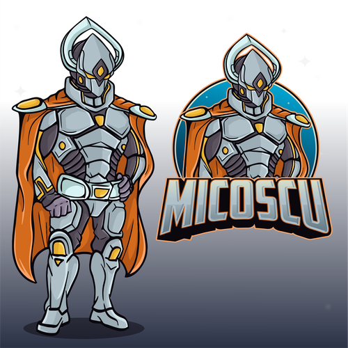 Design a commander character for our browser-based game Design by Runfitri