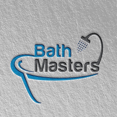 Create a Unique and easily identifiable logo for Bath Masters!! Design by DesignsTwoSixteen